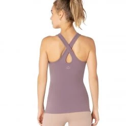 Beyond Yoga Supplex Under Lock And Keyhole Yoga Tank Top Wild Orchid