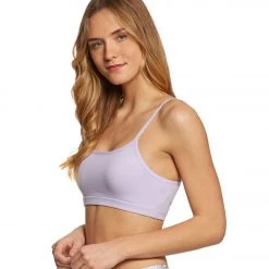 Beyond Yoga Kate Spade Cinched Bow Yoga Sports Bra Lilac Charm