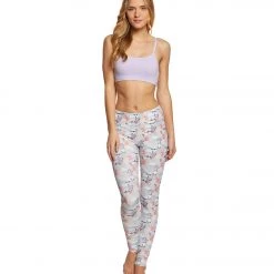 Beyond Yoga Kate Spade Cinched Bow Yoga Sports Bra Lilac Charm