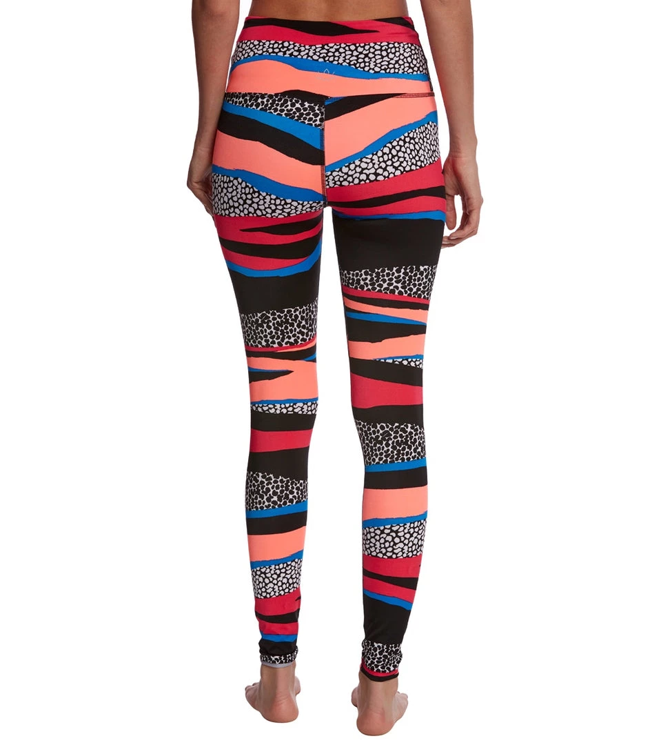 Beyond Yoga Lux Print High Waisted Long Leggings Sand Dunes CLOTHING 5 Beyond Yoga Lux Print High Waisted Long Leggings Sand Dunes CLOTHING