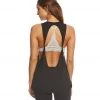 Beyond Yoga Slink Or Swim Open Back Muscle Tee Black CLOTHING