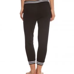 Beyond Yoga Varsity Cropped Joggers Black CLOTHING 10 Beyond Yoga Varsity Cropped Joggers Black CLOTHING
