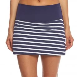 CLOTHING Beyond Yoga Kate Spade Sailing Stripe High Waisted Skort