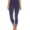 CLOTHING Beyond Yoga Kate Spade Sailing Stripe High Waisted Yoga Capris