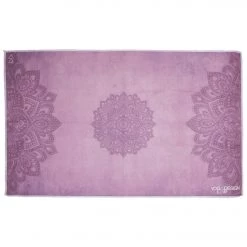 Yoga Design Lab Premium Yoga Hand Towel Mandala Purple