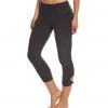 CLOTHING Beyond Yoga Twist And Shout Yoga Capris Black-Steel