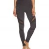 Beyond Yoga Slant Get Enough High Wasited Yoga Leggings Black-Steel