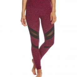 Beyond Yoga Slant Get Enough High Wasited Yoga Leggings Black-Plumberry