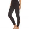 CLOTHING Beyond Yoga Lux Half Moon 7/8 Yoga Leggings Black