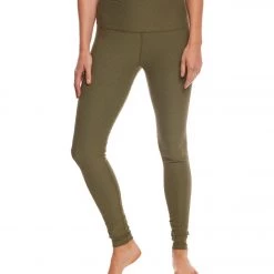 Beyond Yoga Can't Quilt Yoga High Waisted Yoga Leggings Aviator Green