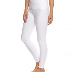 Beyond Yoga Can't Quilt Yoga High Waisted Yoga Leggings White CLOTHING