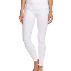 Beyond Yoga Can't Quilt Yoga High Waisted Yoga Leggings White CLOTHING