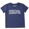 Spiritual Gangster Toddler SG Varsity Yoga Tee Navy 2 Spiritual Gangster Toddler SG Varsity Yoga Tee Navy