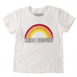 CLOTHING Spiritual Gangster Toddler Girls Retro Rainbow Tee