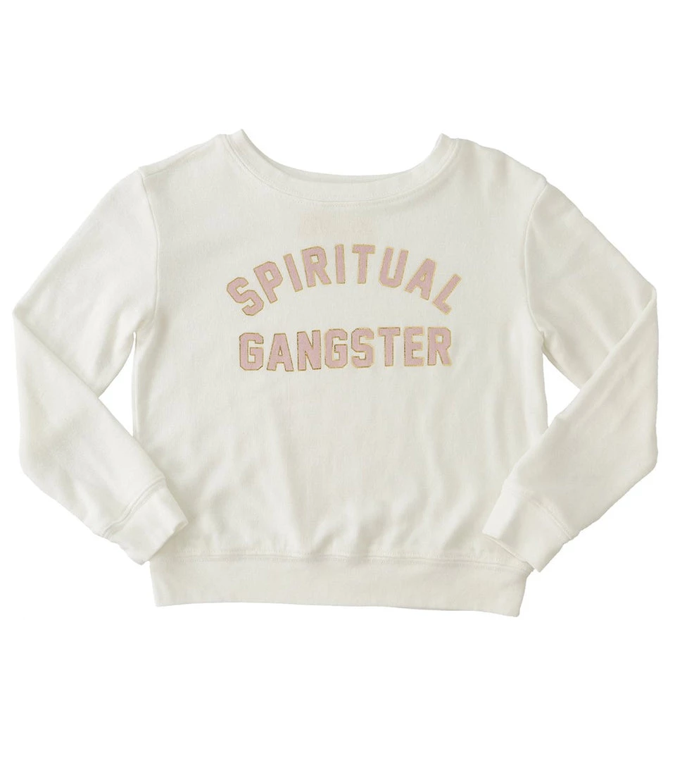 Spiritual Gangster Toddler Girls SG Collegiate Arch Savasana Pullover 3 Spiritual Gangster Toddler Girls SG Collegiate Arch Savasana Pullover