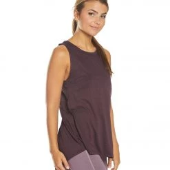 Balance Collection Evy Twist Yoga Tank Top Wild Plum