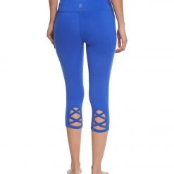Balance Collection Releve Yoga Capris Blue Bolt