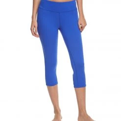 Balance Collection Releve Yoga Capris Blue Bolt
