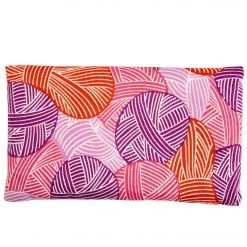 Halfmoon Cotton Yoga Eye Pillow Lavender - Unwind Pink 11 Halfmoon Cotton Yoga Eye Pillow Lavender - Unwind Pink