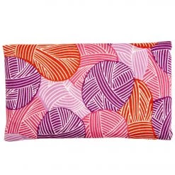 Halfmoon Cotton Yoga Eye Pillow Unscented - Unwind Pink YOGA MATS & PROPS