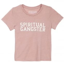 Spiritual Gangster Toddler Girls SG Varsity Tee