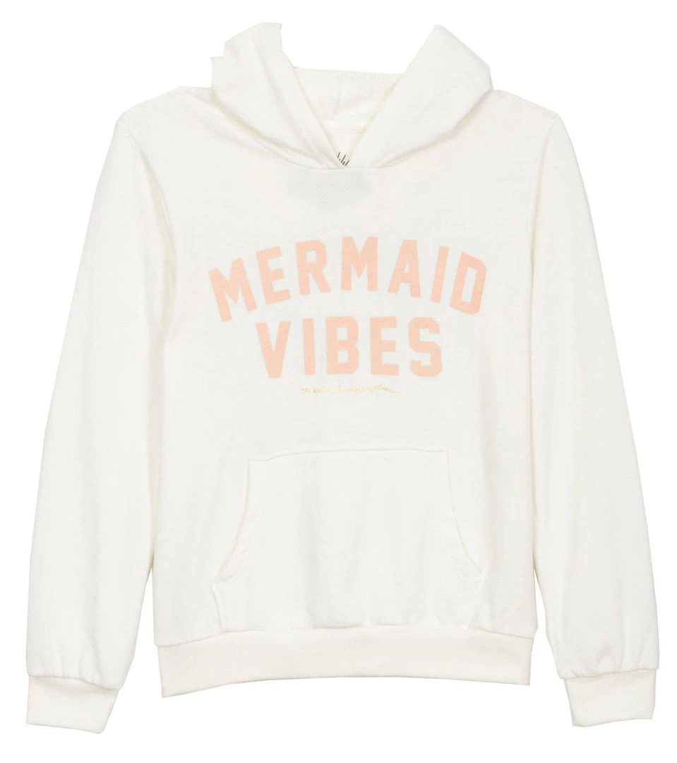 Spiritual Gangster Kids Girls Mermaid Vibes Yoga Pullover Hoodie Cream 3 Spiritual Gangster Kids Girls Mermaid Vibes Yoga Pullover Hoodie Cream