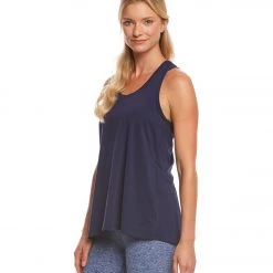 Beyond Yoga Spacedye Lightweight Crossover Yoga Tank Top Valor/Navy 9 Beyond Yoga Spacedye Lightweight Crossover Yoga Tank Top Valor/Navy