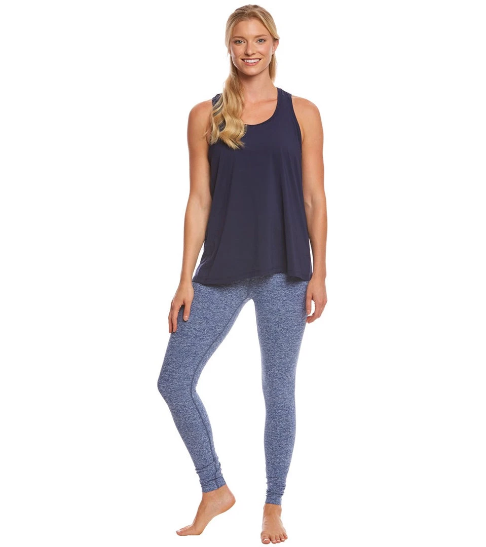 Beyond Yoga Spacedye Lightweight Crossover Yoga Tank Top Valor/Navy 6 Beyond Yoga Spacedye Lightweight Crossover Yoga Tank Top Valor/Navy