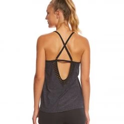 Beyond Yoga Spacedye Stacked And Sliced Yoga Tank Top Black-Steel CLOTHING 13 Beyond Yoga Spacedye Stacked And Sliced Yoga Tank Top Black-Steel CLOTHING