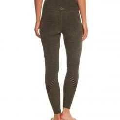 Beyond Yoga Spacedye Stacked And Sliced 7/8 Yoga Leggings Black/Aviator Green CLOTHING 11 Beyond Yoga Spacedye Stacked And Sliced 7/8 Yoga Leggings Black/Aviator Green CLOTHING