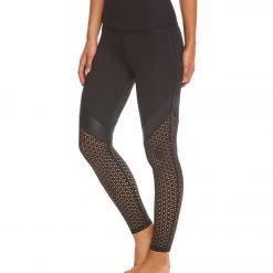 Beyond Yoga Perfect Angles High Waisted 7/8 Yoga Leggings Black