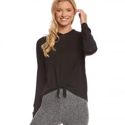 Beyond Yoga All Tied Up Workout Pullover Hoodie CLOTHING