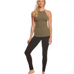 CLOTHING Beyond Yoga Open Back Yoga Tank Top Aviator Green 11 CLOTHING Beyond Yoga Open Back Yoga Tank Top Aviator Green