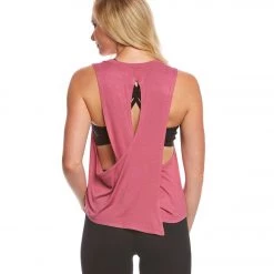 Beyond Yoga Wrap Around Yoga Tank Top Imperial