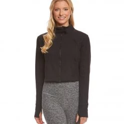 CLOTHING Beyond Yoga Boxed In Cropped After Yoga Jacket
