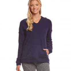 Beyond Yoga Every Afternoon Pullover Hoodie Valor Navy