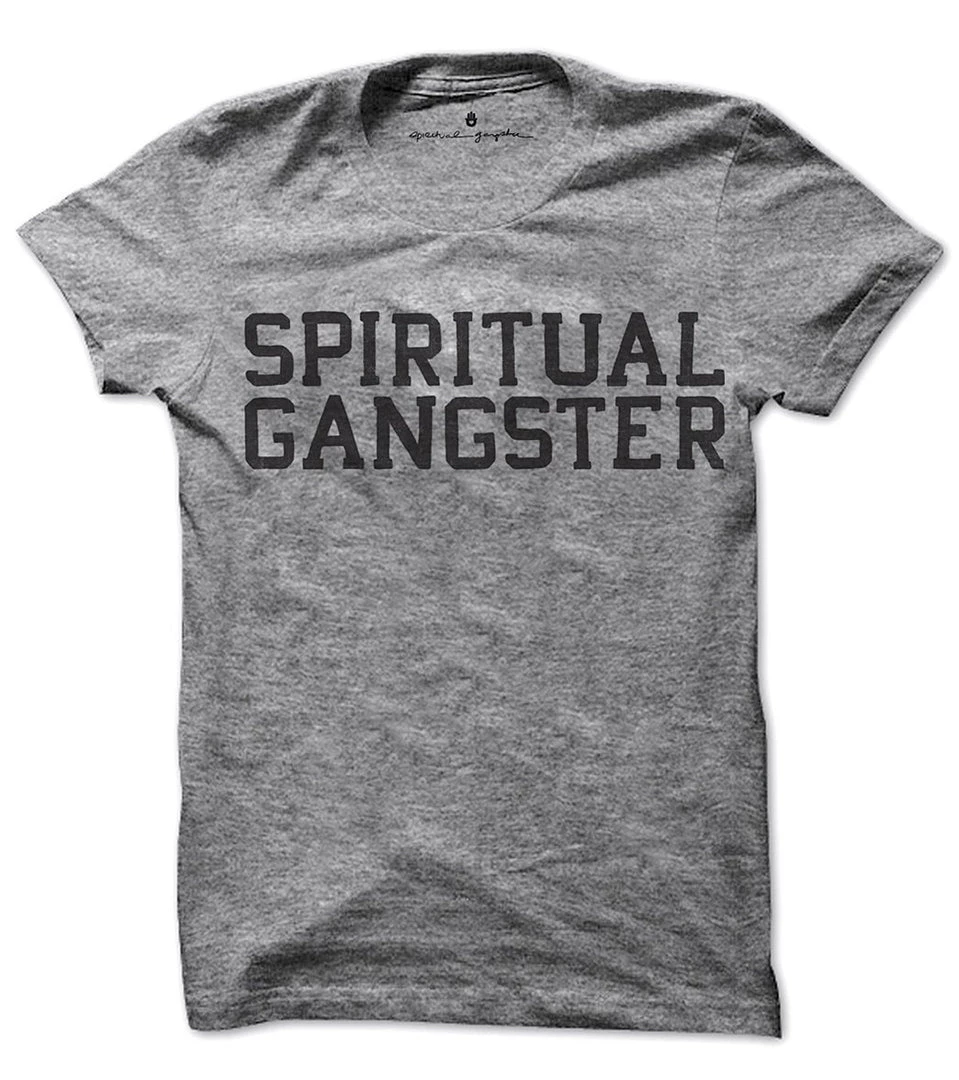 Spiritual Gangster Kids SG Varsity Yoga Tee Heather Grey 5 Spiritual Gangster Kids SG Varsity Yoga Tee Heather Grey
