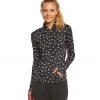 Beyond Yoga Kate Spade Madison Bow Yoga Jacket Dancing Dot