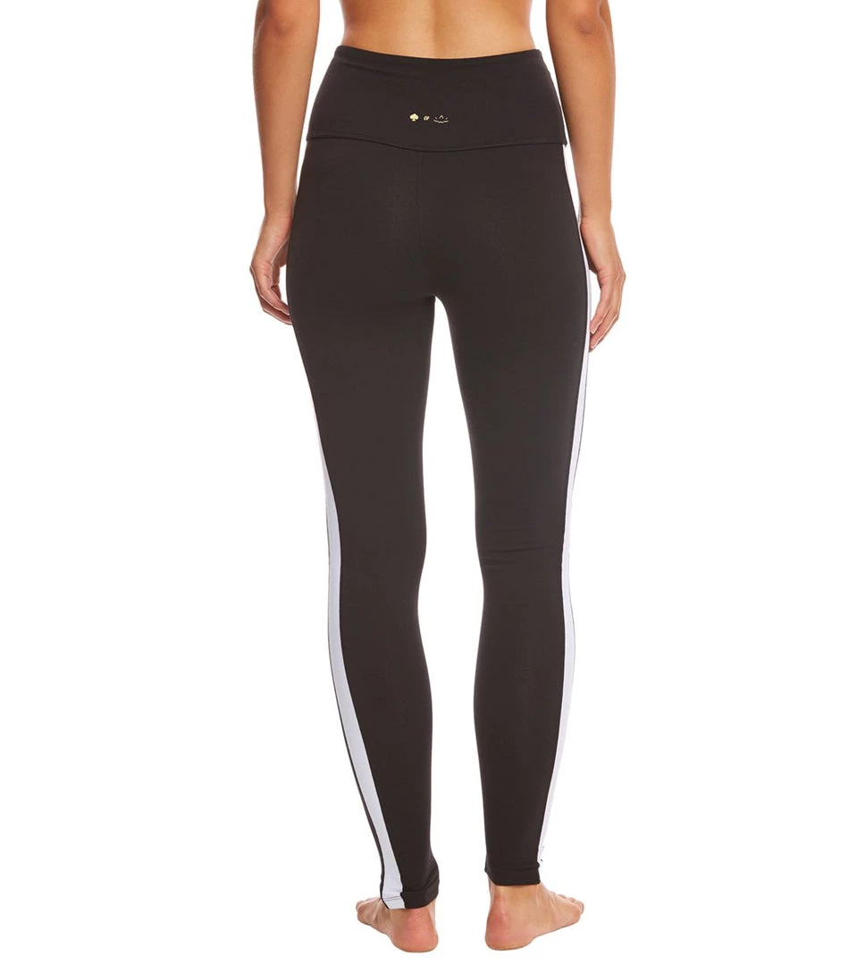 Beyond Yoga Kate Spade Madison Tuxedo Yoga Leggings Jet Black CLOTHING 5 Beyond Yoga Kate Spade Madison Tuxedo Yoga Leggings Jet Black CLOTHING