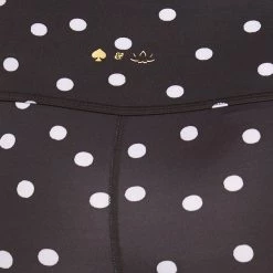 CLOTHING Beyond Yoga Kate Spade Madison Tuxedo Yoga Leggings Dancing Dot