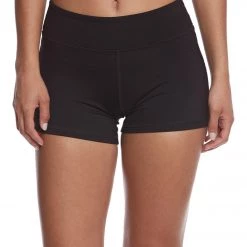 Mika Yoga Wear Lorena Hot Yoga Shorts Black CLOTHING