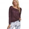 CLOTHING Balance Collection Impulse Yoga Pullover Wild Plum