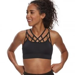 Marika Melody Yoga Sports Bra Black CLOTHING