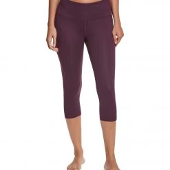 Balance Collection High Waisted Yoga Capris Wild Plum