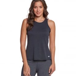 Marika Intrigue Singlet Yoga Tank Top Heather Black 9 Marika Intrigue Singlet Yoga Tank Top Heather Black