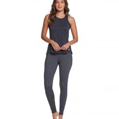 Marika Intrigue Singlet Yoga Tank Top Heather Black 11 Marika Intrigue Singlet Yoga Tank Top Heather Black