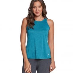 Marika Intrigue Singlet Yoga Tank Top Heather Sea Me 9 Marika Intrigue Singlet Yoga Tank Top Heather Sea Me
