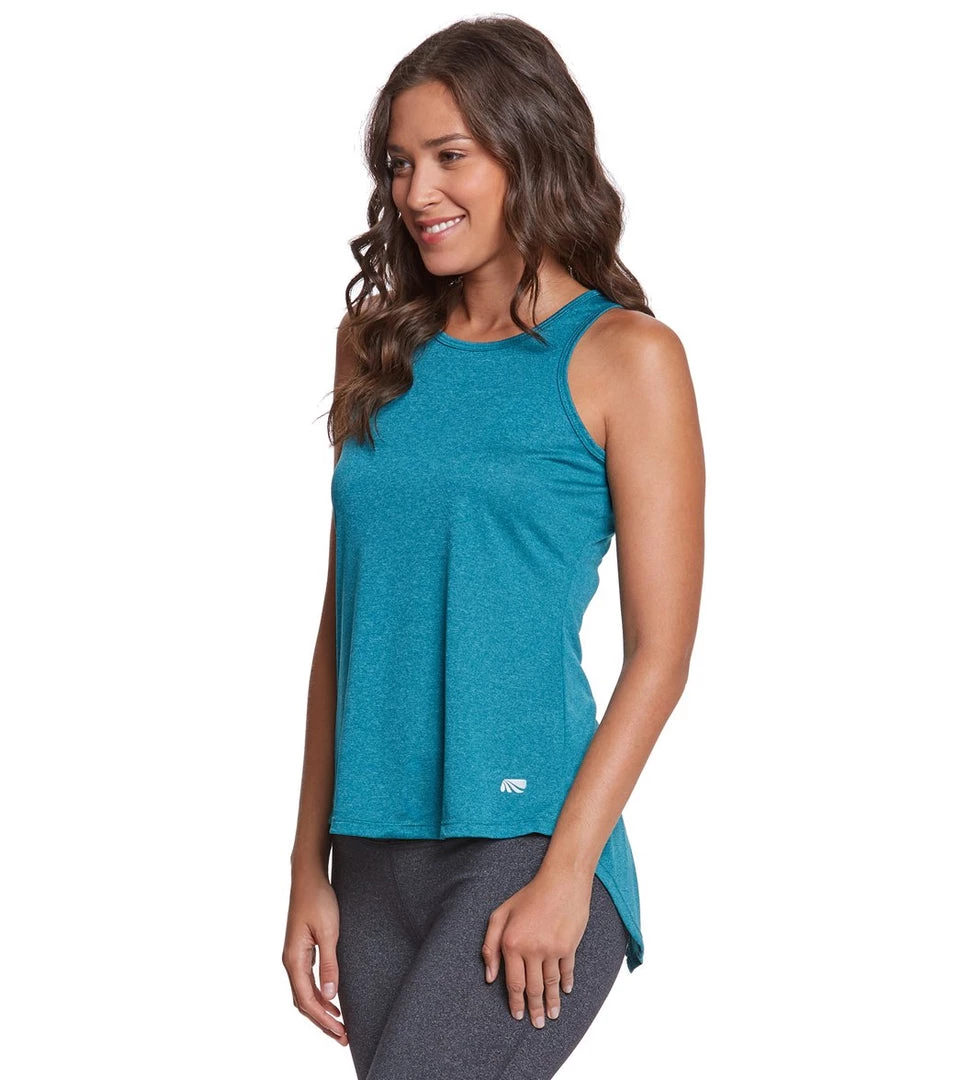 Marika Intrigue Singlet Yoga Tank Top Heather Sea Me 5 Marika Intrigue Singlet Yoga Tank Top Heather Sea Me