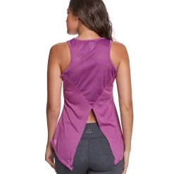 Marika Intrigue Singlet Yoga Tank Top Heather Amethyst