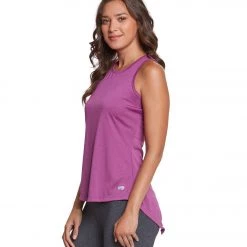 Marika Intrigue Singlet Yoga Tank Top Heather Amethyst